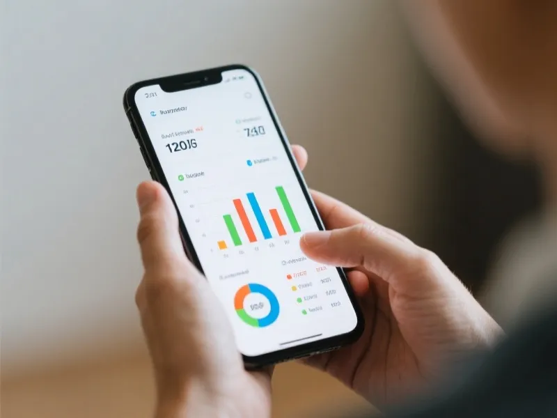 手机端数据分析图表展示